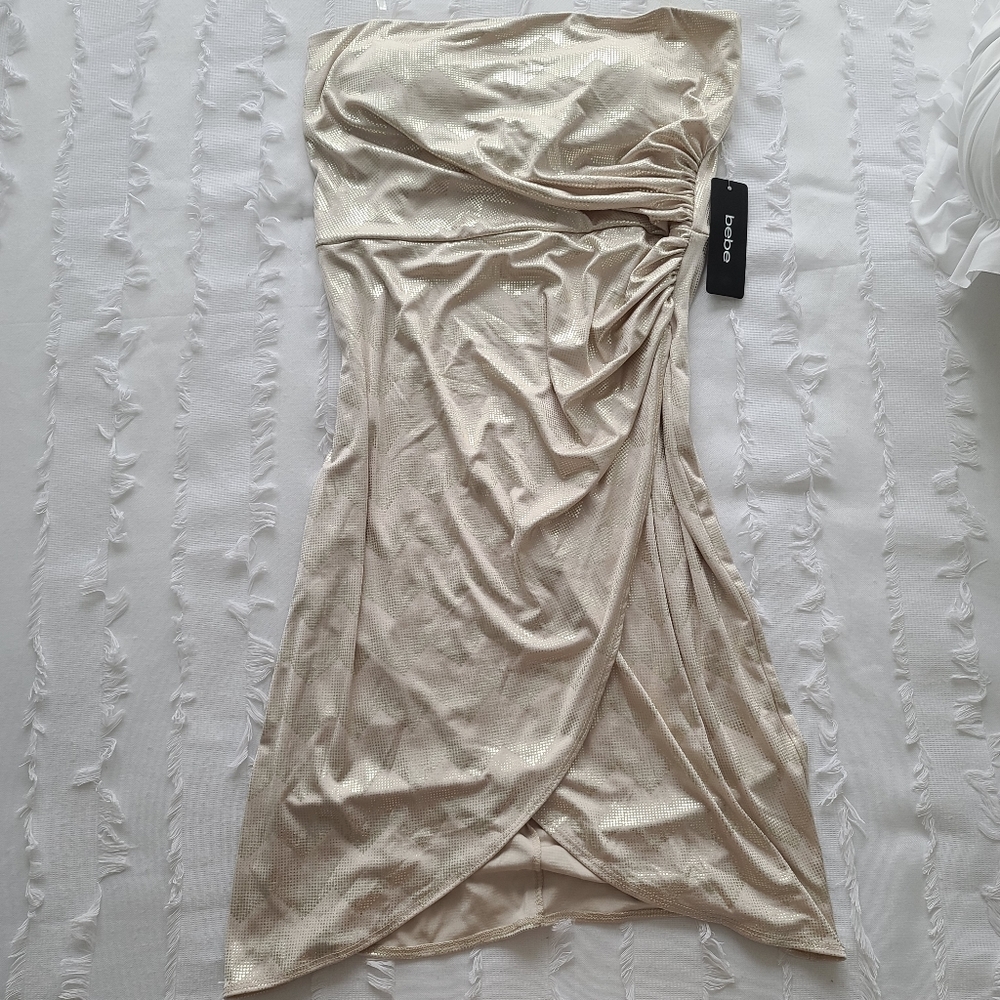 bebe Strapless Dress